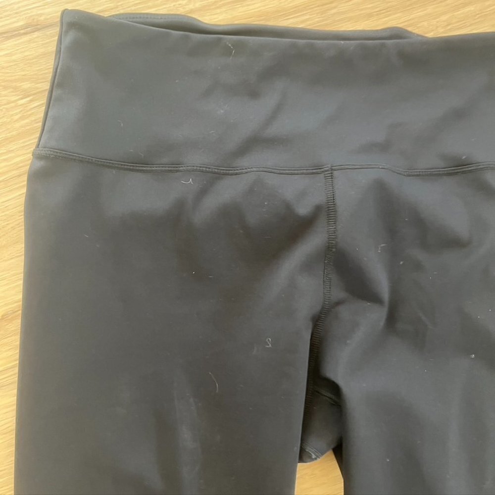 Good American Performance Black Workout Leggings … - image 5